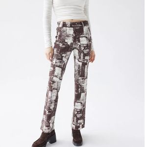 NWT UO Gia Slim Trouser Pant